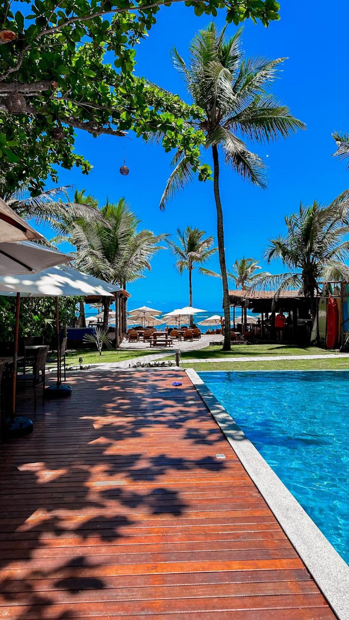 Pousada Villa Zena - Frente Ao Mar - Pe Na Areia Porto Seguro Bagian luar foto