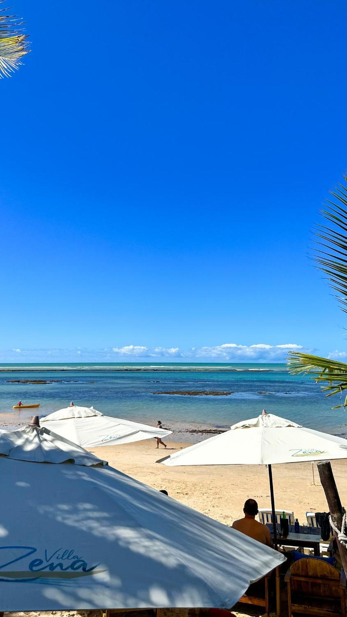 Pousada Villa Zena - Frente Ao Mar - Pe Na Areia Porto Seguro Bagian luar foto